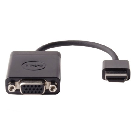 Dell Video Adapter HDMI til VGA - Høj Kvalitet og Nem Tilslutning - Varenr. 470-ABZX