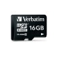 Verbatim 16 GB SD Micro (SDHC) Class 10