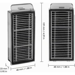 FILTERIST 4 stk. HEPA-filtre til Dreame X50 Ultra / L40S Pro Ultra / X50 Master / L50 Pro Ultra