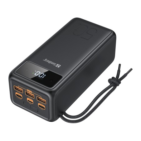 Kraftfuld Sandberg Powerbank USB-C PD 130W 50000 - Øjeblikkelig Opladning | Varenr. 420-75