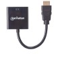Manhattan HDMI to VGA Black Manhattan HDMI to VGA Black
