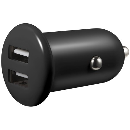 Kraftfuld Sandberg Car Charger 2USB 1A/2.1A SAVER - Oplad på farten | Varenr. 340-40