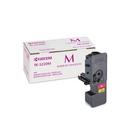Kyocera Toner Magenta TK-5220M (1T02R9BNL1) - Højkvalitets Udskrivning og Lang Holdbarhed