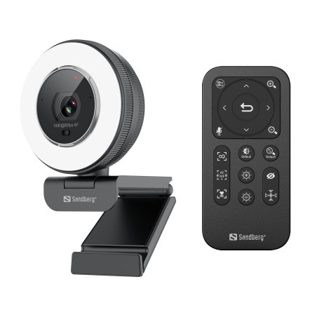 Sandberg Streamer USB Webcam Pro Elite 134-39 - Perfekte Livestreams i HD Kvalitet