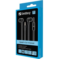 Sandberg Speak'n Go In-Earset Black