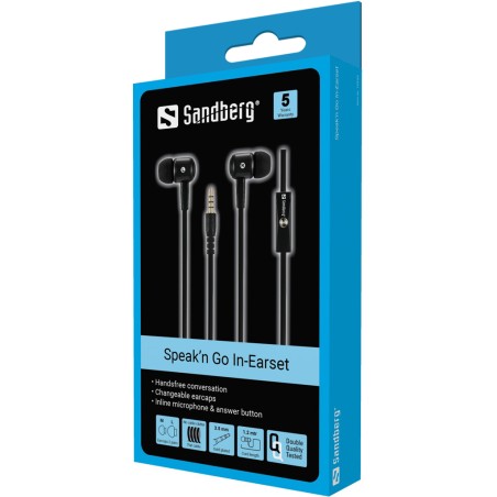 Sandberg Speak'n Go In-Earset Black