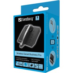 Sandberg Bluetooth Earset Business Pro 126-25 - Professionelt Trådløst Headset til Forretningsbrug