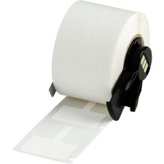 Brady B-425A - Polypropylen (PP) - mat - permanent akryllisk klæbemiddel - hvid - 20 x 30 mm 250 etikette(r) (1 rulle(r) x 250 etiketter - for Brady M710
