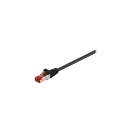 Goobay CAT 6 SFTP PiMF 15m Patchkabel - Hurtig og Stabil Forbindelse i Sort | Varenummer: 4040849686955