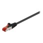 goobay CAT 6 SFTP, PiMF 15m Patchkabel Sort