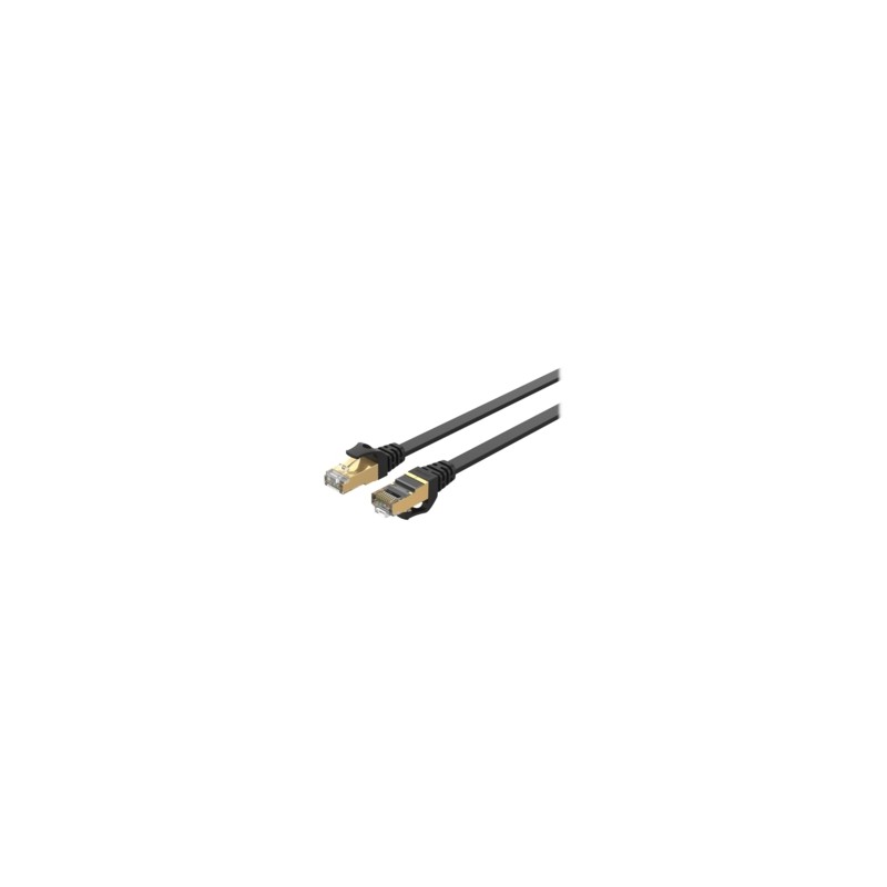 Unitek C1897BK Series CAT 7 Afskærmet parsnoet kabel (SSTP) 10m Patchkabel Sort Unitek C1897BK Series CAT 7 Afskærmet parsnoet kabel (SSTP) 10m Patchkabel Sort