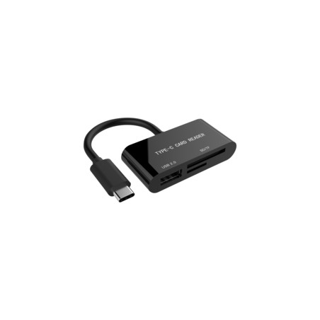 Gembird Kortlæser USB-C 3.1 Gen 1 - Hurtig, Nem og Praktisk Overførsel af Data | Varenr. 8716309100793