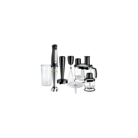 Braun Multiquick 7 MQ 7087X Stavblender - High-end Sortbørstet Rustfrit Stål til Perfekte Resultater!