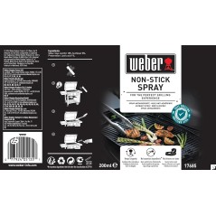 Weber BBQ Grill Spray – Non-Stick Cooking Spray 200 ml
