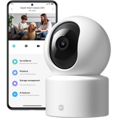 Xiaomi C201 Indendørs IP-kamera 1080P – 360° Wi-Fi 6