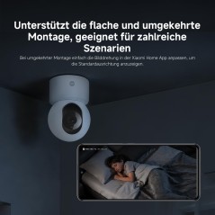 Xiaomi C201 Indendørs IP-kamera 1080P – 360° Wi-Fi 6
