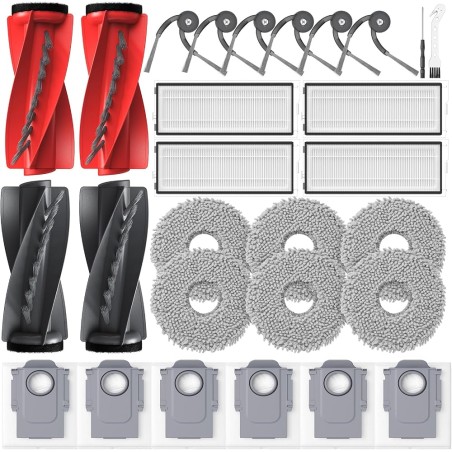Roborock Qrevo Curv/Edge/S5V tilbehørssæt – 26 dele
