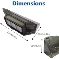 Dreame støvbeholder med filter – Matrix10 Ultra / X50 Ultra Complete / X50 Master