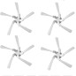 Dreame W10 / W10 Pro Side Brushes – 4-Pack for Robot Vacuum