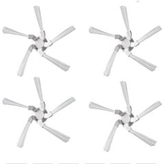 Dreame W10 / W10 Pro Side Brushes – 4-Pack for Robot Vacuum