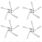 Dreame W10 / W10 Pro Side Brushes – 4-Pack for Robot Vacuum