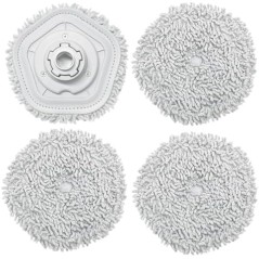 Dreame W10/W10 Pro Moppepuder – 4-pak udskiftningshoveder