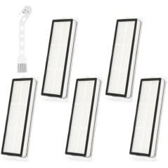 Dreame L10s Ultra/L10 Ultra/D10 Plus HEPA-filtre – 5-pak til Dreame og Xiaomi X20/X10