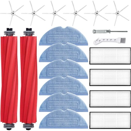 Roborock S7 Max Ultra/S7 MaxV Ultra/S7 Pro Ultra Accessory Kit – dust bags, brushes, filters and cloths