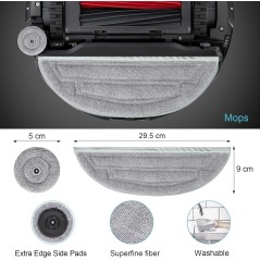 Roborock S8 MaxV Ultra / S8 Max Ultra Accessory Kit – dust bags, brushes, filters & mop