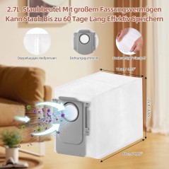 Roborock Qrevo Curv / Qrevo Edge 28-delt Reservedelskit – børster, filtre, støvposer og tørrepuder