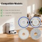 ECOVACS Deebot T30 Pro Omni Mop Cloths 4 pcs. with 2 Holders – compatible accessory