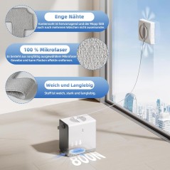 ECOVACS Winbot W2 PRO Omni Rengøringsklude 16 stk – kompatibelt mikrofibertilbehør