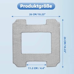 ECOVACS Winbot W2 PRO Omni Rengøringsklude 16 stk – kompatibelt mikrofibertilbehør