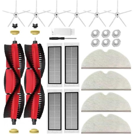 Roborock S5 Max / S6 / S50 / S55 Tilbehørssæt 14 stk – kompatibelt vedligeholdelses-kit