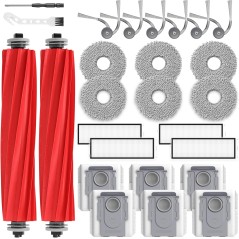 Roborock QV 35A / QV 35S Tilbehørssæt 26 stk – komplet kompatibelt vedligeholdelses-kit