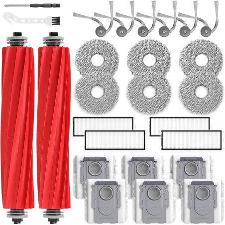 Roborock QV 35A / QV 35S Tilbehørssæt 26 stk – komplet kompatibelt vedligeholdelses-kit