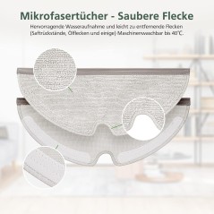 Roborock Q7 / Q7 MAX Tilbehørssæt 14 stk – kompatibelt vedligeholdelses-kit