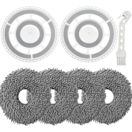 Roborock Qrevo Mop Cloths with Replacement Holder – compatible accessory
