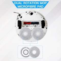 Roborock QRevo Curv/Edge Mopklude med beslag – kompatibelt tilbehør