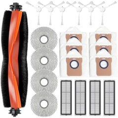 21-delt tilbehørssæt til Xiaomi X20/X10 & Dreame L10s Ultra – kompatibelt tilbehør