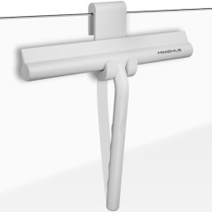 Minismus Bruseskraber med bøjle – 21 cm, hvid silikon