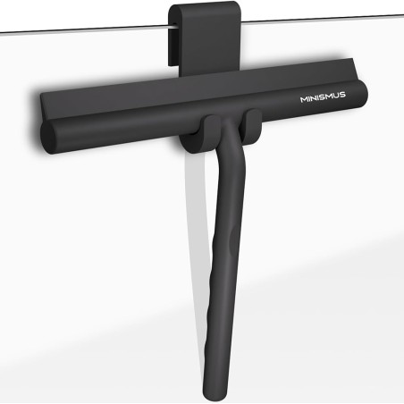 Minismus Bruseskraber med bøjle – 21 cm, sort silikon