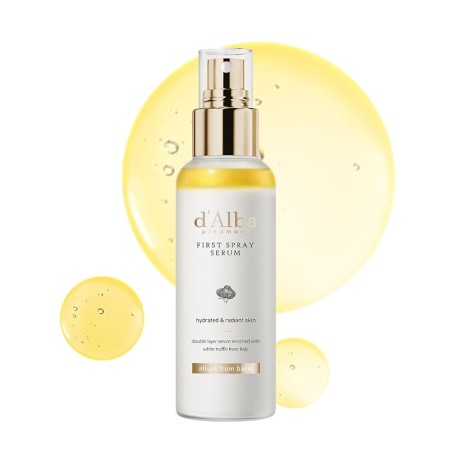 d'alba First Spray Serum – Italiensk hvid trøffel ansigtsspray 100 ml