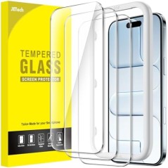 JETech Hærdet Glas Skærmbeskytter til iPhone Air – 3-pak