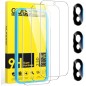 Niphabe 9H Tempered Glass Screen Protector for Google Pixel 10a with Camera Protection – 3-Pack Niphabe 9H Tempered Glass Screen Protector for Google Pixel 10a with Camera Protection – 3-Pack