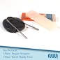 MasterMedi Tongue Scraper in Stainless Steel with Travel Case, Against Bad Breath MasterMedi Tongue Scraper in Stainless Steel with Travel Case, Against Bad Breath