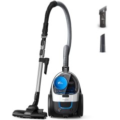 Philips PowerPro Compact Bagless Vacuum Cleaner FC9332/09 – 900W, H13 HEPA, TriActive Nozzle