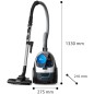 Philips PowerPro Compact Poseløs Støvsuger FC9332/09 – 900W, H13 HEPA, TriActive-dyse
