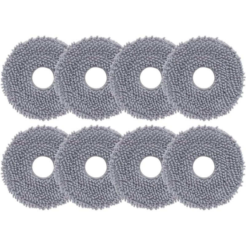 Roborock Q Revo Wiper Pads – 8 pcs Mop Pads for Qrevo MaxV/Master/Slim/Pro/Curv/QV 35S/QV 35A