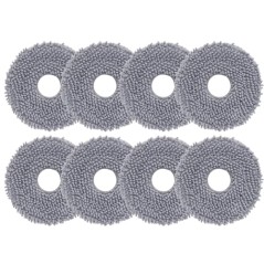 Roborock Q Revo Wiper Pads – 8 pcs Mop Pads for Qrevo MaxV/Master/Slim/Pro/Curv/QV 35S/QV 35A